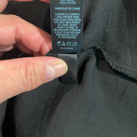 LADIES EXPRESS ELITE STRETCH BLACK AND LACE BLOUSE MEDIUM - Picture 11 of 11